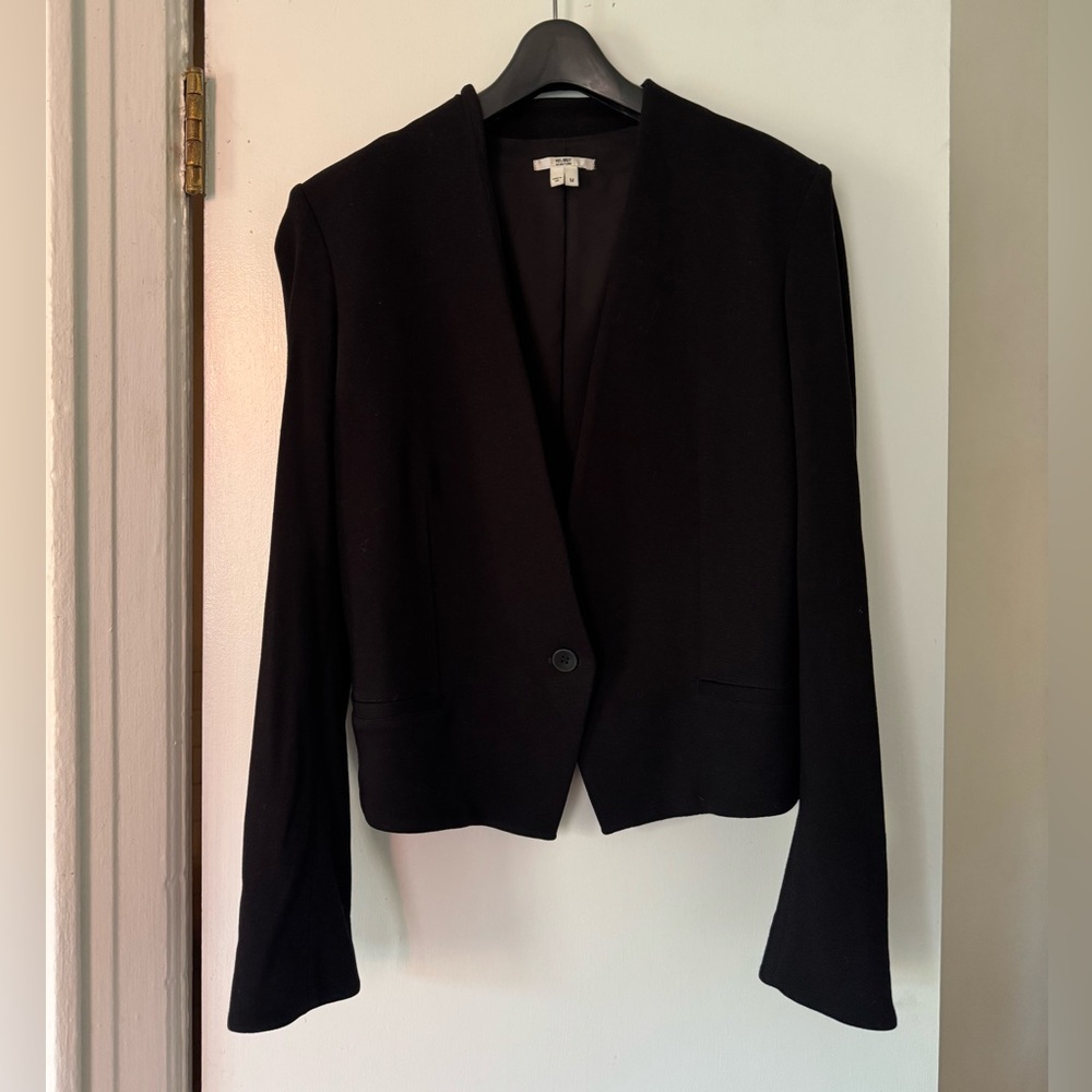 Helmut Lang cropped suit jacket